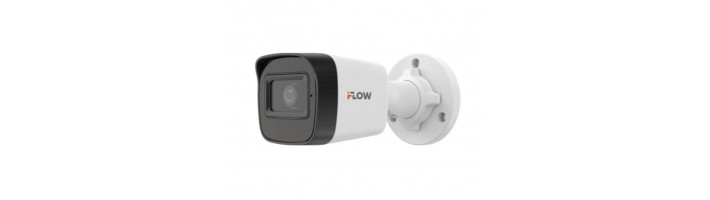 iFLOW F‑IC‑1141M (2.8 мм): уличная IP‑камера 4 Мп для чёткого наблюдения 24/7