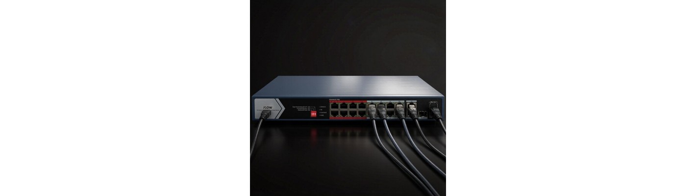 iFLOW F‑SW‑EU418POE‑V/L: PoE‑коммутатор для надёжной сети