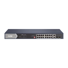 iFLOW F-SW-EU620HPOE-V — Неуправляемый PoE-коммутатором с 16 Gigabit-портами